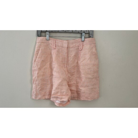 Sezane Pants - SEZANE GINGHAM SHORTS 38 M